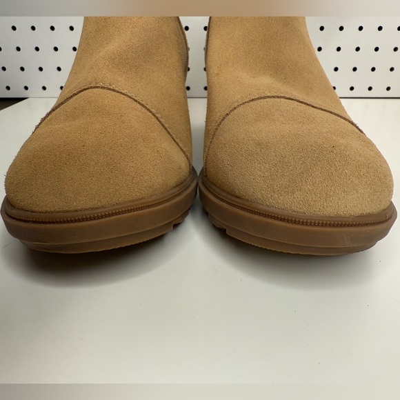 Sorel Evie II Chelsea Boot Waterproof Suede NL5020 Caribou Buff Women's Size 9.5 - Picture 14 of 16